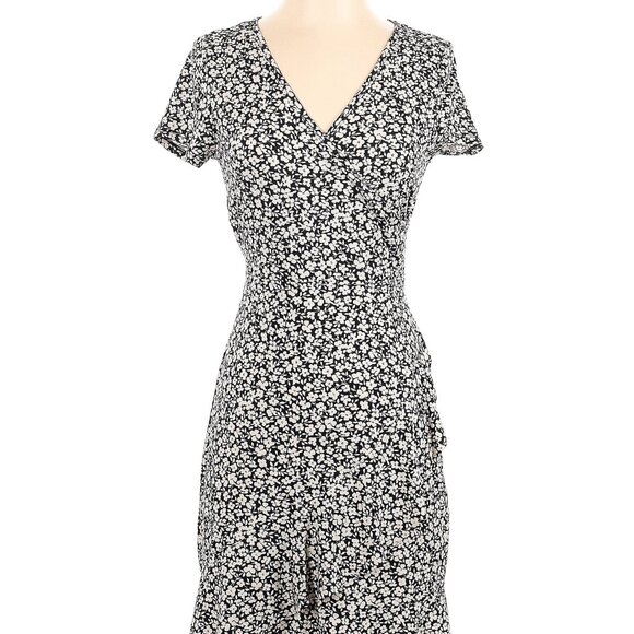 Michael Kors Dresses & Skirts - Michael Kors Black and White Floral Mini Dress